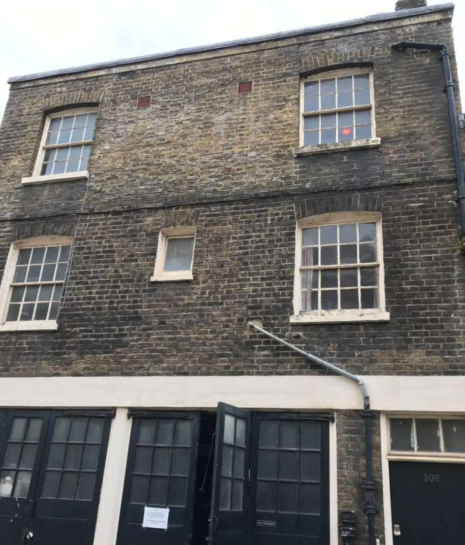 Before view from the supplied building-frontage comparison